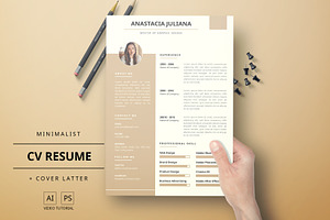 Minimalist CV And Resume