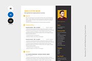 Secretary Resume Template, a Resume Template by iDoodle Studio (Thumbnail 4 of 4)