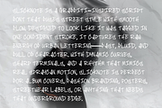 Slicknote Font, a Font by jango1015 (Thumbnail 2 of 3)