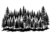 Majestic Pine Trees SVG, a Finance Illustration by Amazin_art (Thumbnail 13 of 34)