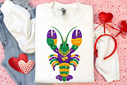 Mardi Gras Crawfish PNG, an Illustration by Canvas Craft (Thumbnail 7 of 7)