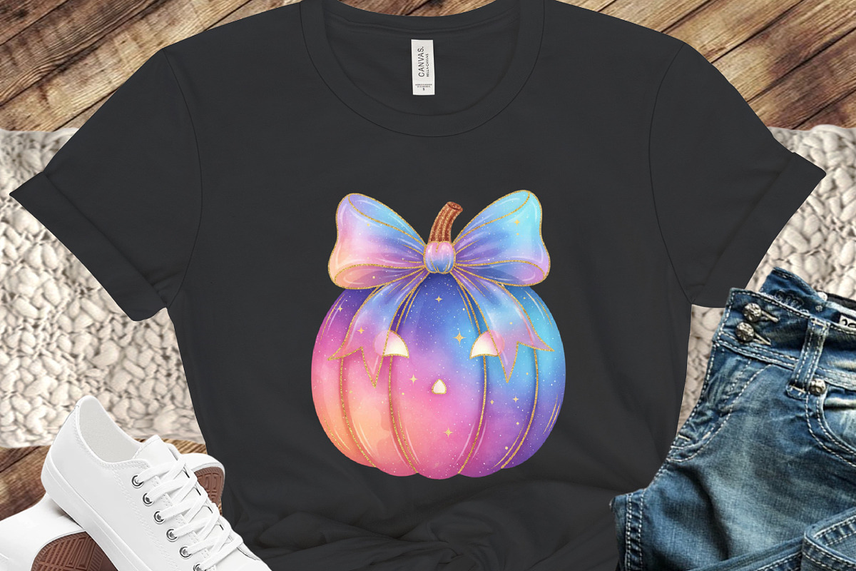 Coquette Pink Halloween Pumpkin PNG, an Illustration by designcity5 (Photo 4 of 8)