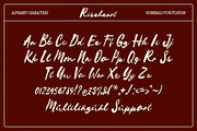Riseheart – Handwritten Script Font, a Handwritten Font by Unicode Studio (Thumbnail 9 of 10)