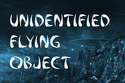 Alien UFO - Horror Space Scary Font, a Font by Gravitype (Thumbnail 8 of 13)