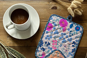 Pot Holder Mockup Set, a Household Mockup by Schatzi Graphik (Thumbnail 7 of 10)