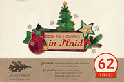 Graphics Bundle: Plaid Holidays, a Templates & Theme by Jenny Hansen Suites (Thumbnail 1 of 5)