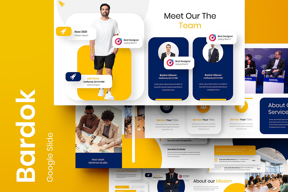 Bardok - Business Google Slide Templ, a Presentation Template by Dens Creative Studio (Photo 1 of 6)