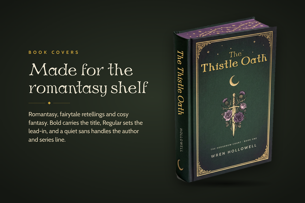 Thistledown: Whimsical Fantasy Serif, a Serif Font by Lauren Hodges (Photo 5 of 13)