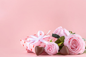 Valentine day, February 14 holiday background, a Holiday Photo by Rimma