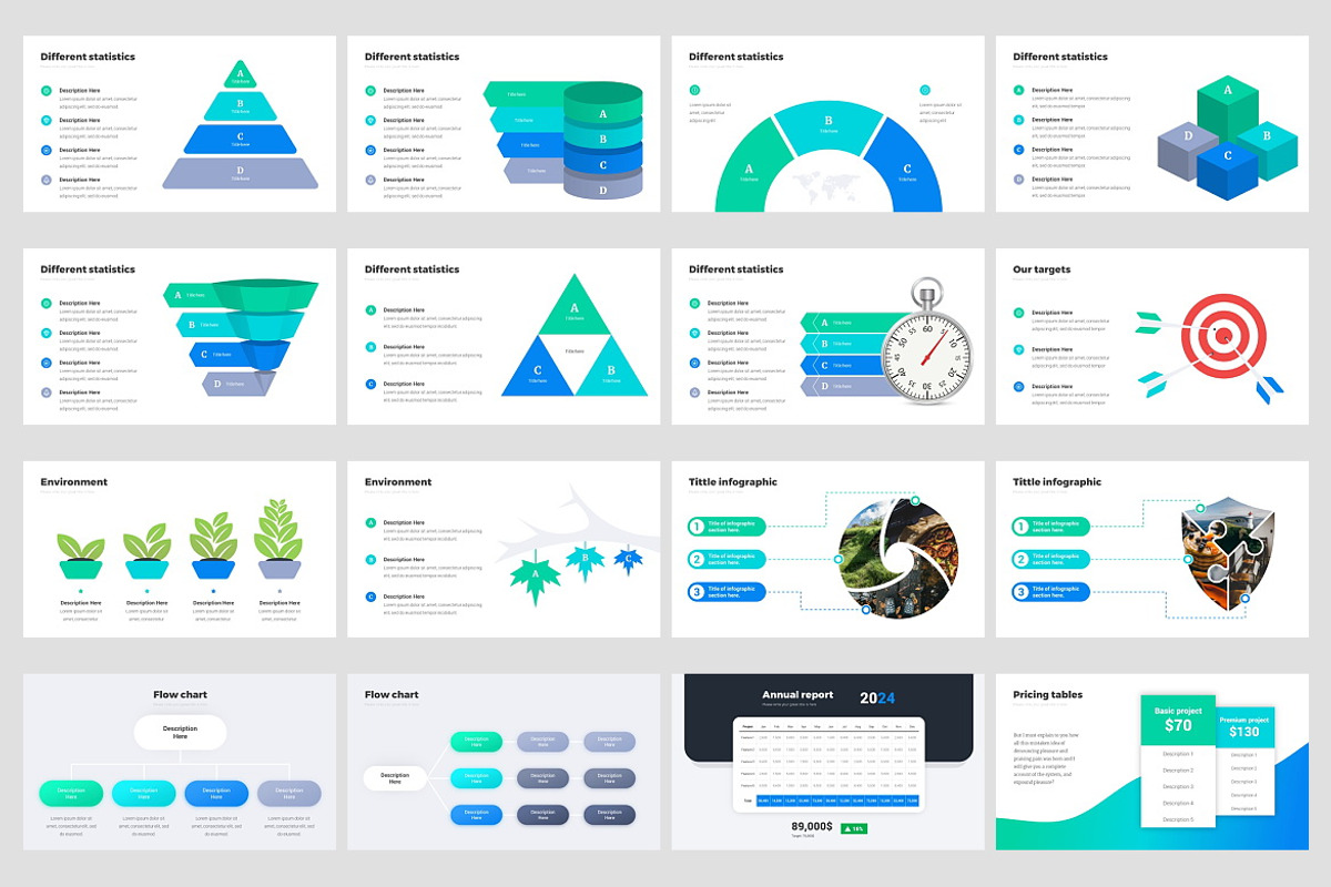 Business Solutions PowerPoint, a Presentation Template by Presentation Templates (Photo 5 of 8)