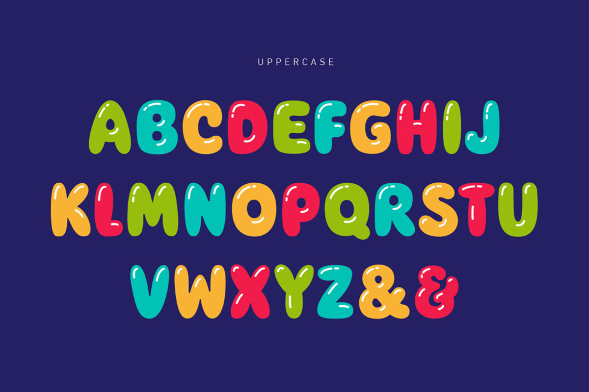 Balloon Typeface preview 3