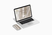 Laptop and Phone Mockups, an iPhone Mockup by zuhraabdullah (Thumbnail 5 of 12)
