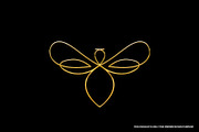 Bee symbol logo, a Branding & Logo Template by MuzaInspires (Thumbnail 5 of 5)