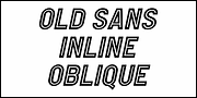 Old Sans Inline JNL, a Sans Serif Font by Jeff Levine Fonts (Thumbnail 4 of 5)