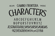 ST Camino Frontera - Western Display, a Sans Serif Font by Type it Easy (Thumbnail 8 of 11)