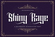 Shiny Kage - Blackletter Font, a Blackletter Font by StringLabs (Thumbnail 1 of 13)