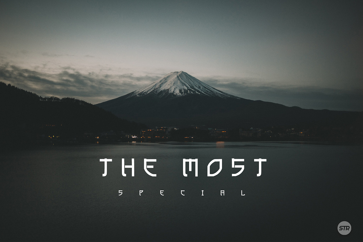 Japoleon Regular - Japan Style Font, a Symbol Font by NOX Labs (Photo 2 of 5)