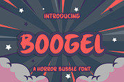 Boogel a Bubble Font, a Font by Bayuktx (Thumbnail 4 of 8)