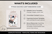 Coaching Welcome Packet Template, a Brochure Template by Julia On Purpose (Thumbnail 2 of 10)
