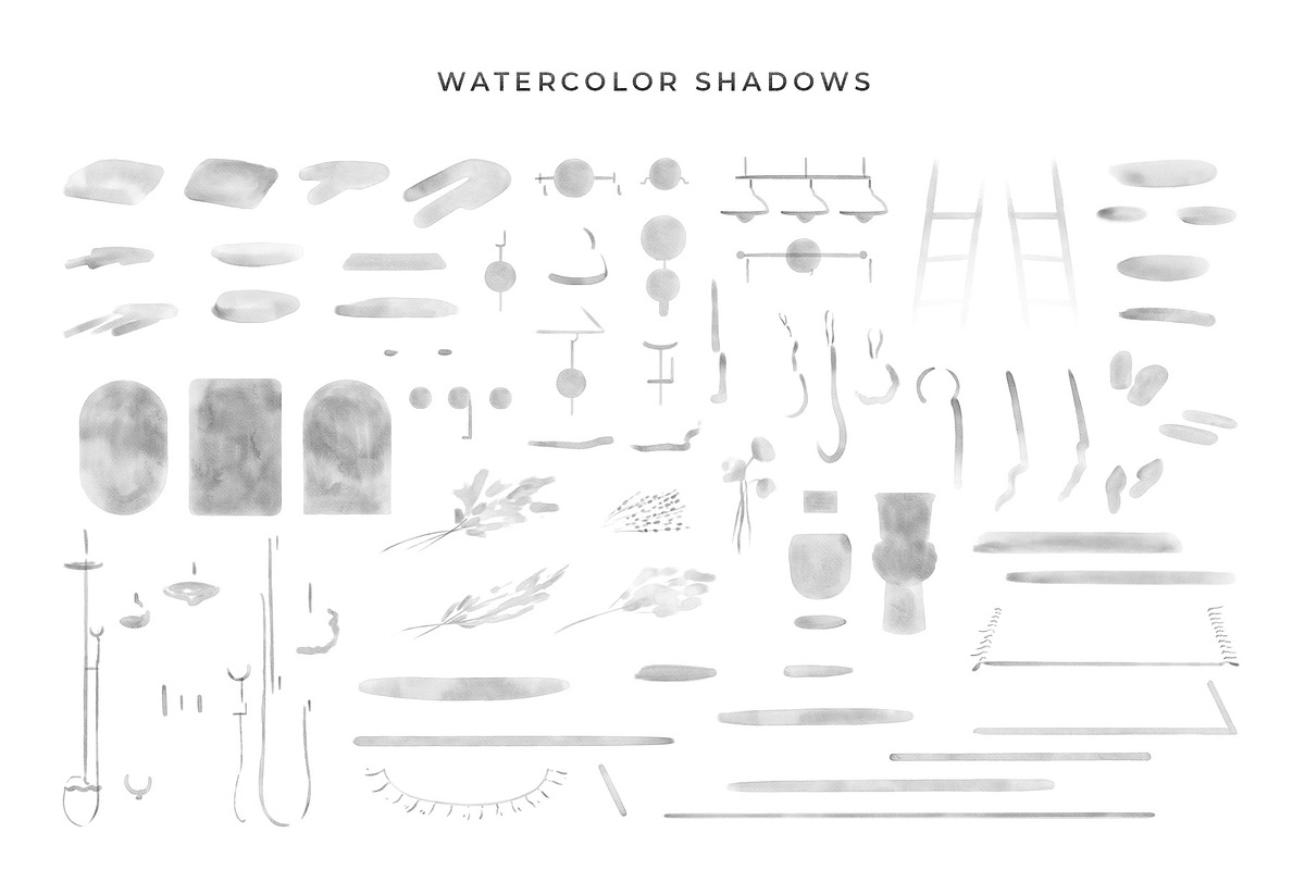 Watercolor Bathroom Creator, a Decorative Illustration by Kotulska (Photo 14 of 16)