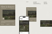 12 Wellness Event Canva Templates, a Marketing Template by Sikoya Design (Thumbnail 4 of 9)