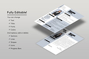 ATS Resume CV Word & PowerPoint - 12, a Resume Template by MrCam Template Resume|CV (Thumbnail 4 of 6)