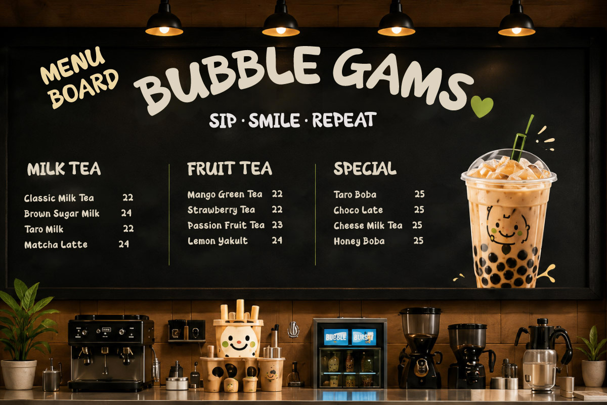Aoboba Nizer - Boba Display Font, a Handwritten Font by productype1 (Photo 9 of 11)