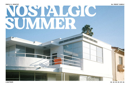 6 Nostalgic Summer Lightroom Presets, a Preset Add-On by davelydiard