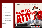 Zendaya - E Commerce Website, a Landing Page Template by SLAB! Design (Thumbnail 2 of 5)
