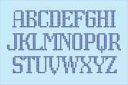 Display Dots One Font, a Font by GG Design (Thumbnail 3 of 10)