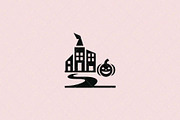 Spooky House Icon, a Seasonal Illustration by Vectorium Studio (Thumbnail 3 of 3)