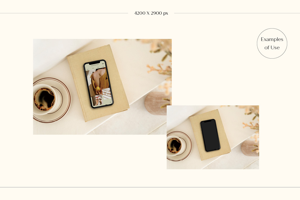 Digital Device Mockup SET, an iPhone Mockup by LOPEstudio (Photo 8 of 8)
