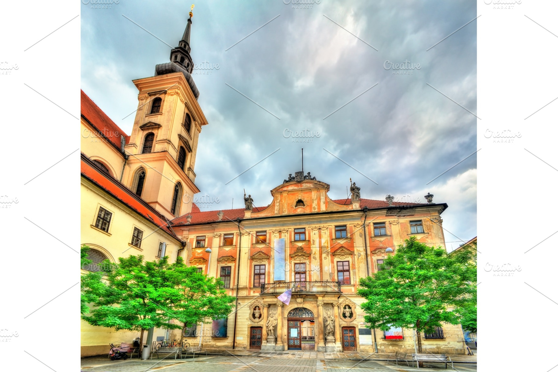 Governor's Palace in Brno, Czech Republic, an Architecture Photo by Leonid Andronov