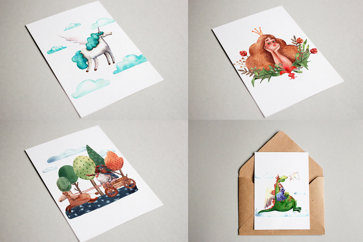 Old Old Fairy Tale 2, an Animal Illustration by Mashamashastu (Photo 20 of 22)