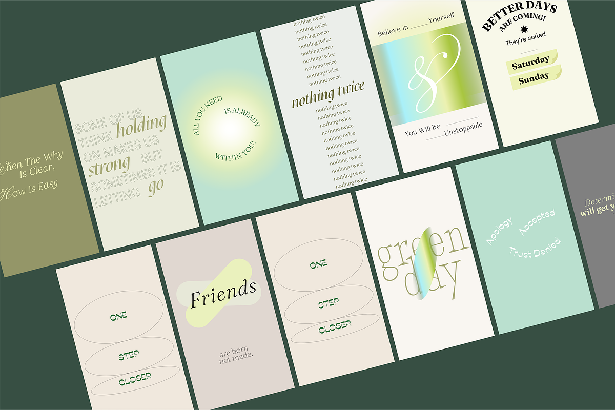 Quote Aesthetics II - CANVA PS, a Social Media Template by Kimo Studio (Photo 11 of 13)