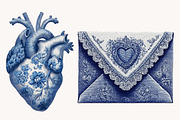 Romantic Vintage Valentine's Day, an Illustration by Designworld (Thumbnail 5 of 10)