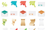 Paper Origami Arrow, Envelopes, a Decorative Illustration by TAlex (Thumbnail 2 of 7)