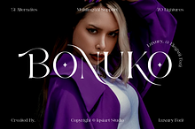 Bonuko - Modern Ligature Serif Font