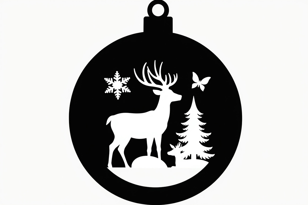 15 Christmas Laser Cut Bundle, a Graphic by balal (Photo 10 of 14)