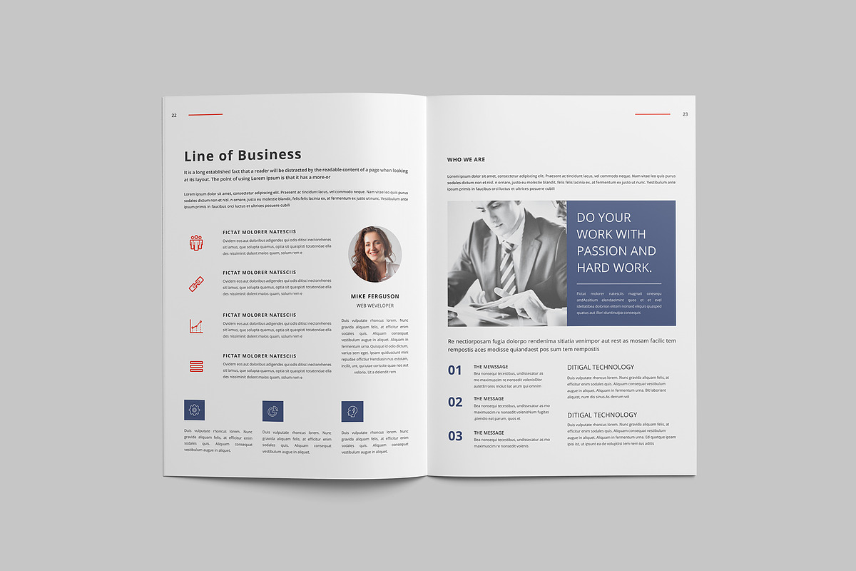 Corporate Brochure 2020, a Brochure Template by Tanber Hossen (Photo 10 of 14)