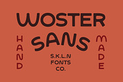 SFC Woster Sans, a Sans Serif Font by Skilline Supply Co. (Thumbnail 1 of 7)