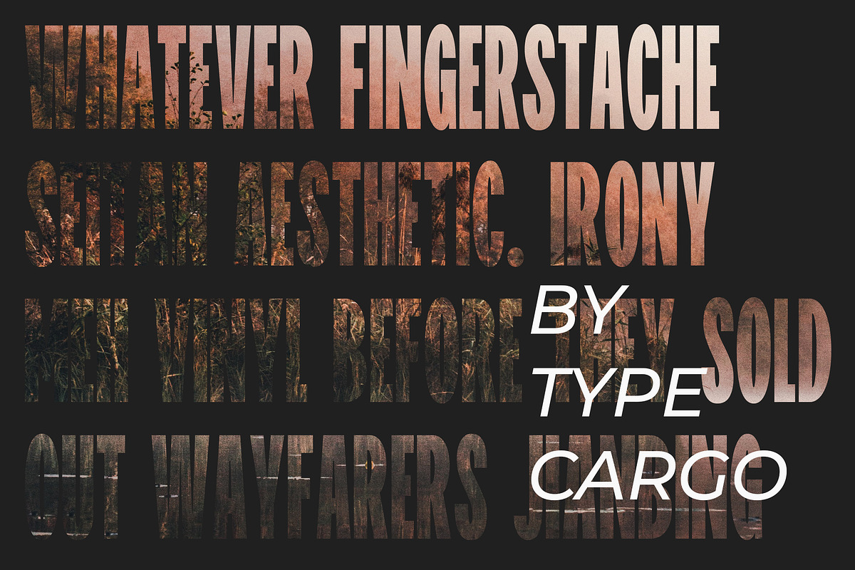 CAMP Display Font preview 3