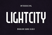 Light City Sans, a Sans Serif Font by 24Design Studios (Thumbnail 1 of 5)