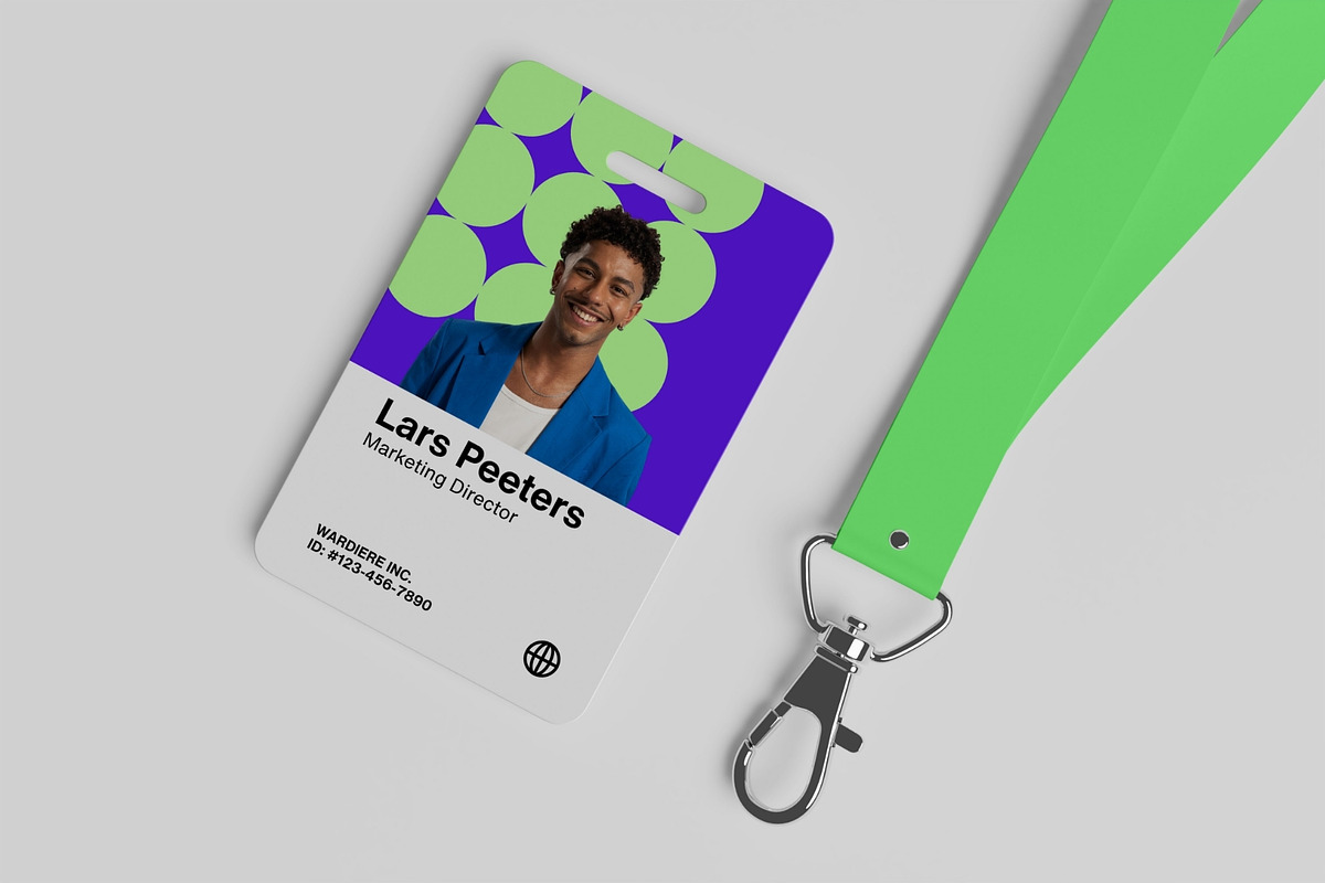 Realistic ID Card Mockup PSD, an Advertising Mockup by MA-KING_ART (Photo 3 of 5)