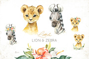 Africa. Little Watercolor Animals, an Animal Illustration by OctopusArtis (Thumbnail 3 of 11)