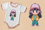 Anime Characters. Sticker., an Animal Illustration by KENO Mascots (Thumbnail 5 of 6)