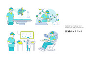 Technology Healthcare Illustration, a Technology Illustration by Stock Shape (Thumbnail 1 of 4)