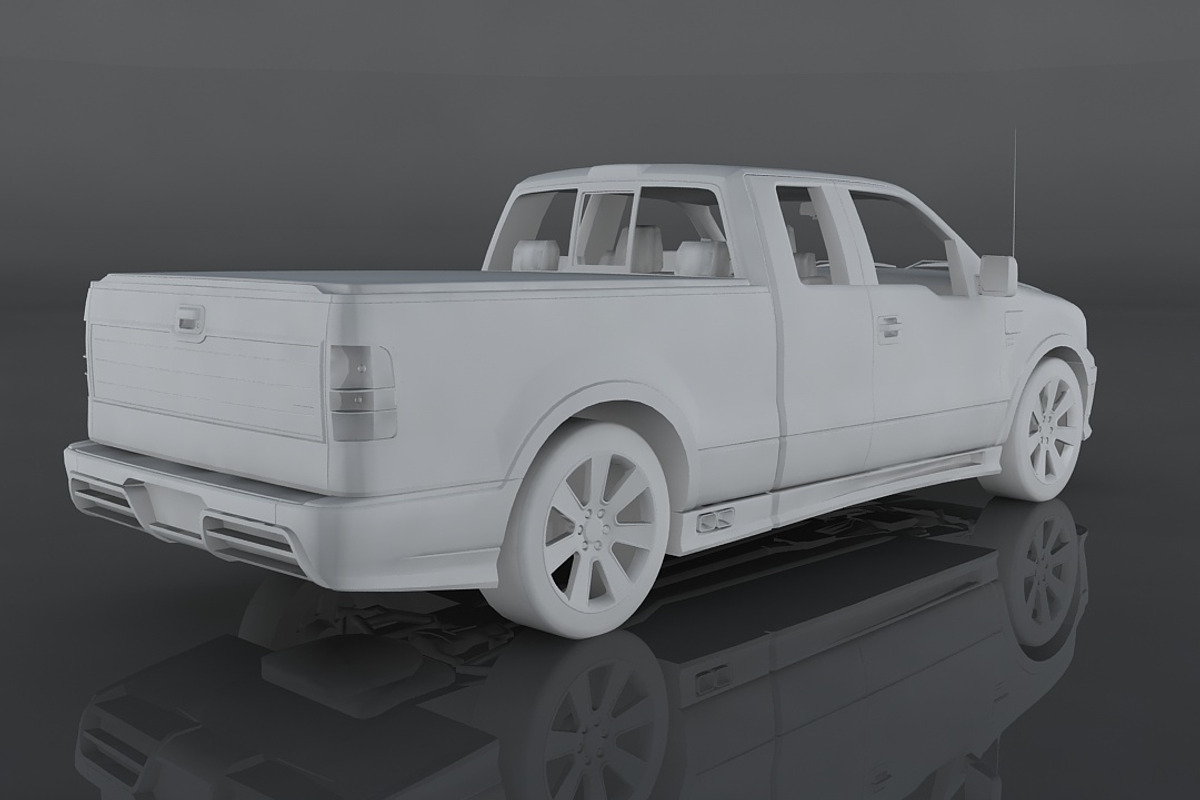 Saleen S331 Supercab, a Cars & Vehicle 3D Model by valtriiu (Photo 9 of 12)