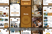 Roomzy – Hotel Booking App Design, an App Template by twinstd (Thumbnail 3 of 5)
