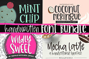 Handwritten Font Bundle Mini Pack, a Serif Font by Sabrina Schleiger Design (Thumbnail 1 of 9)